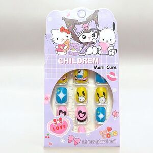 🤯5/$20🤯 Pochacco Heart Press On Nails For Kids